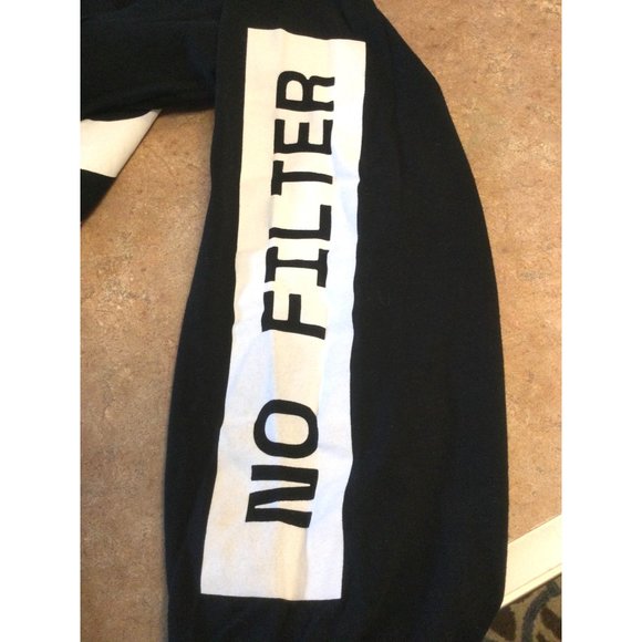 ROLLING STONES 2019 No Filter TOUR LONG SLEEVE SHIRT XL BLACK Xtra Large - Picture 2 of 6